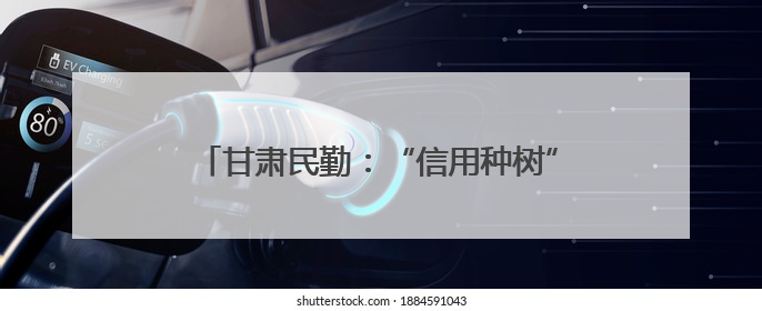 甘肃民勤：“信用种树” 汗水浇出“绿色存折”